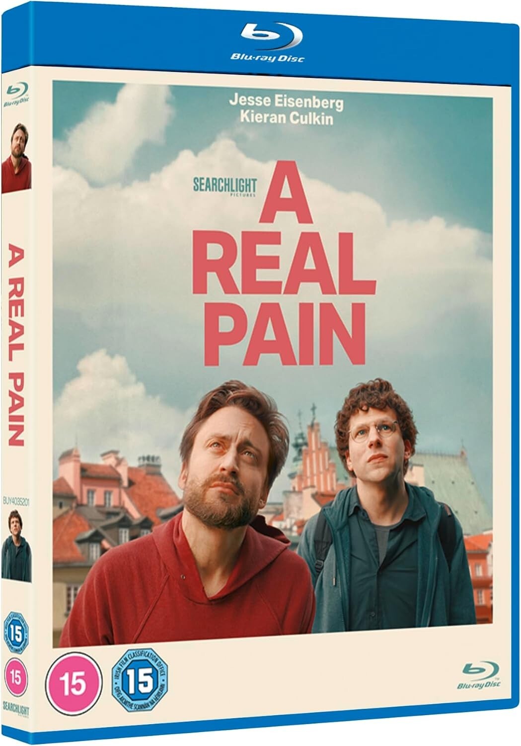 A Real Pain (2024) Jesse Eisenberg Blu-Ray BRAND NEW (USA Seller)