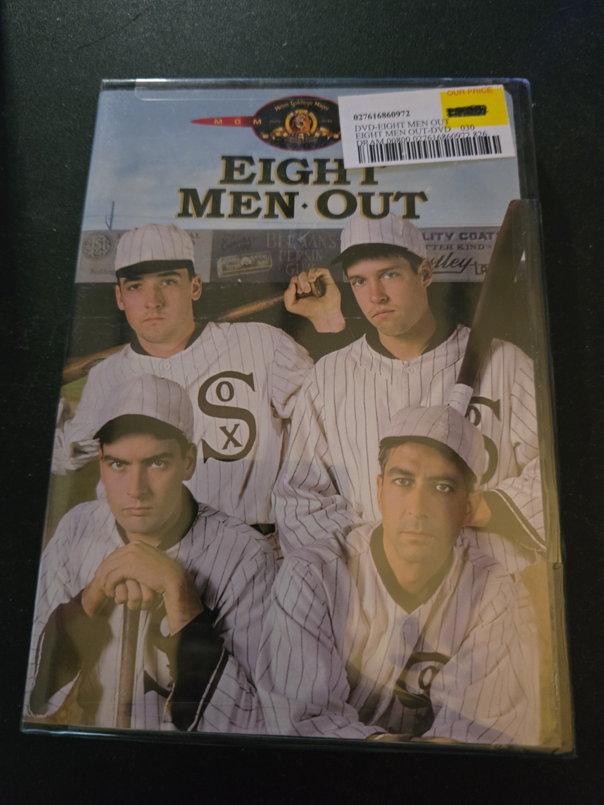 Eight Men Out DVD John Cusack Sir Charles Sheen New Sealed! MGM