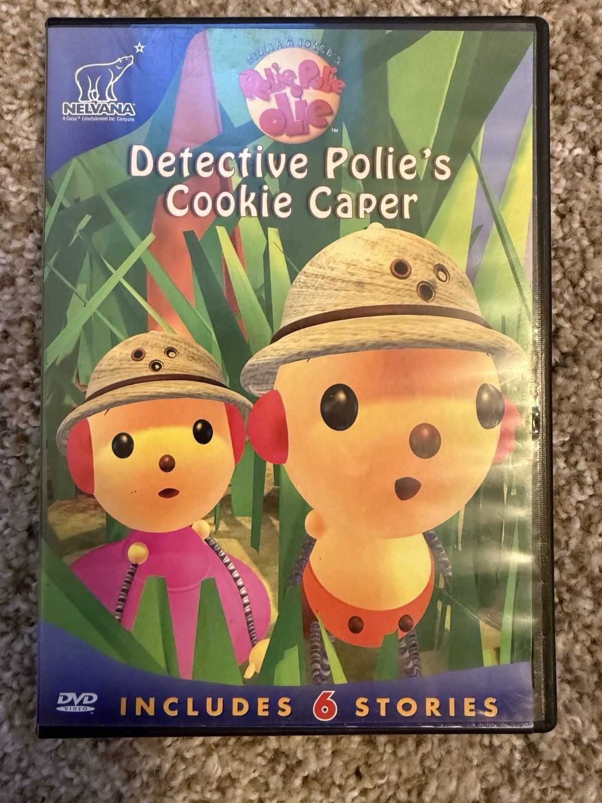 Rolie Polie Olie: Detective Polie’s Cookie Caper (2006) G DVD 60 min