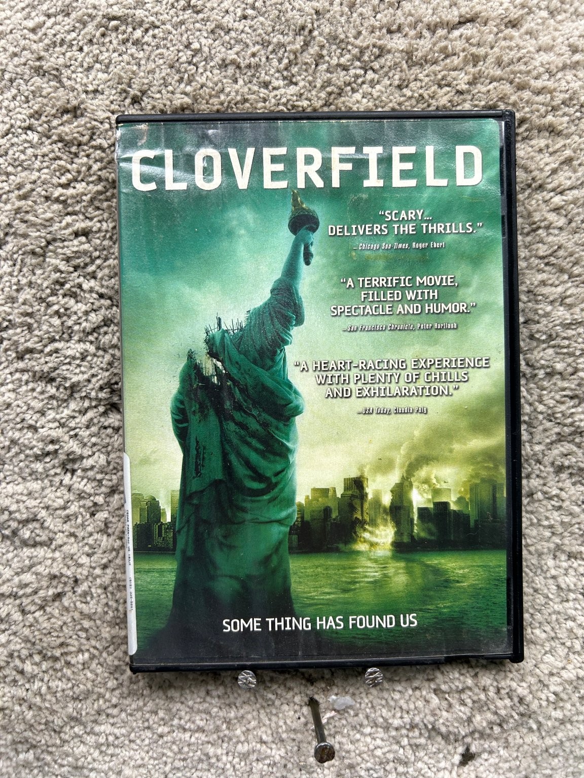 Cloverfield DVD 2008 Widescreen J.J. Abrams Matt Reeves Special Features