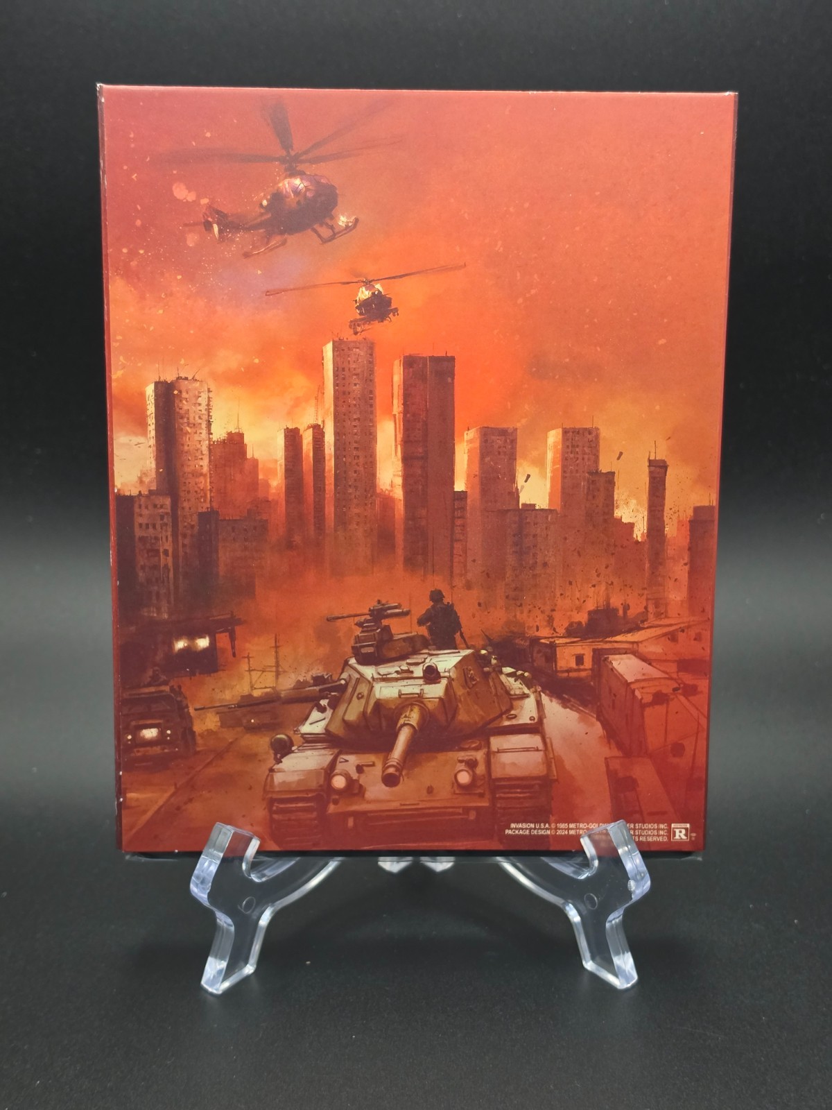 Invasion U.S.A. (4K UHD + Blu-ray, 1986) – Vinegar Syndrome, NEW SEALED
