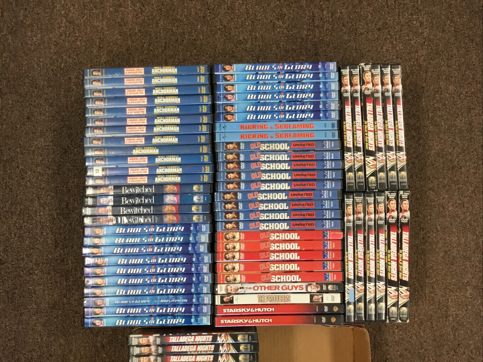 Will Ferrell Comedy You Pick ($1.79 Each) – DVD Lot – ($3.50 COMBINED SHIPPING)