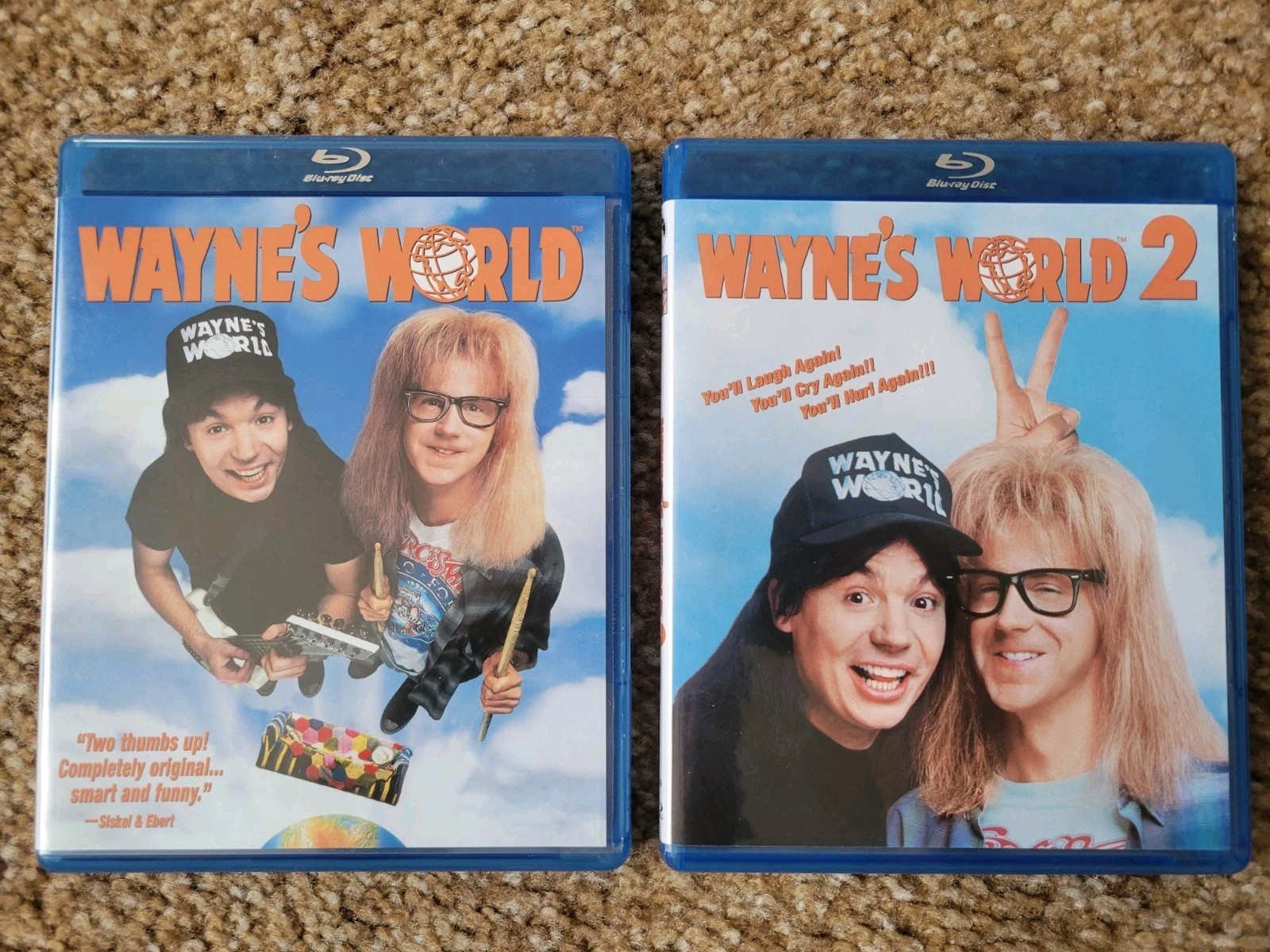 *NO OFFERS* Wayne’s World 1&2 Blu-rays