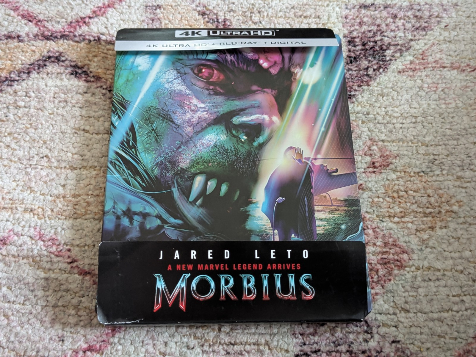 ⭐ Morbius Steelbook (4K UHD + Blu-ray) Best Buy Exclusive * OOP * Marvel