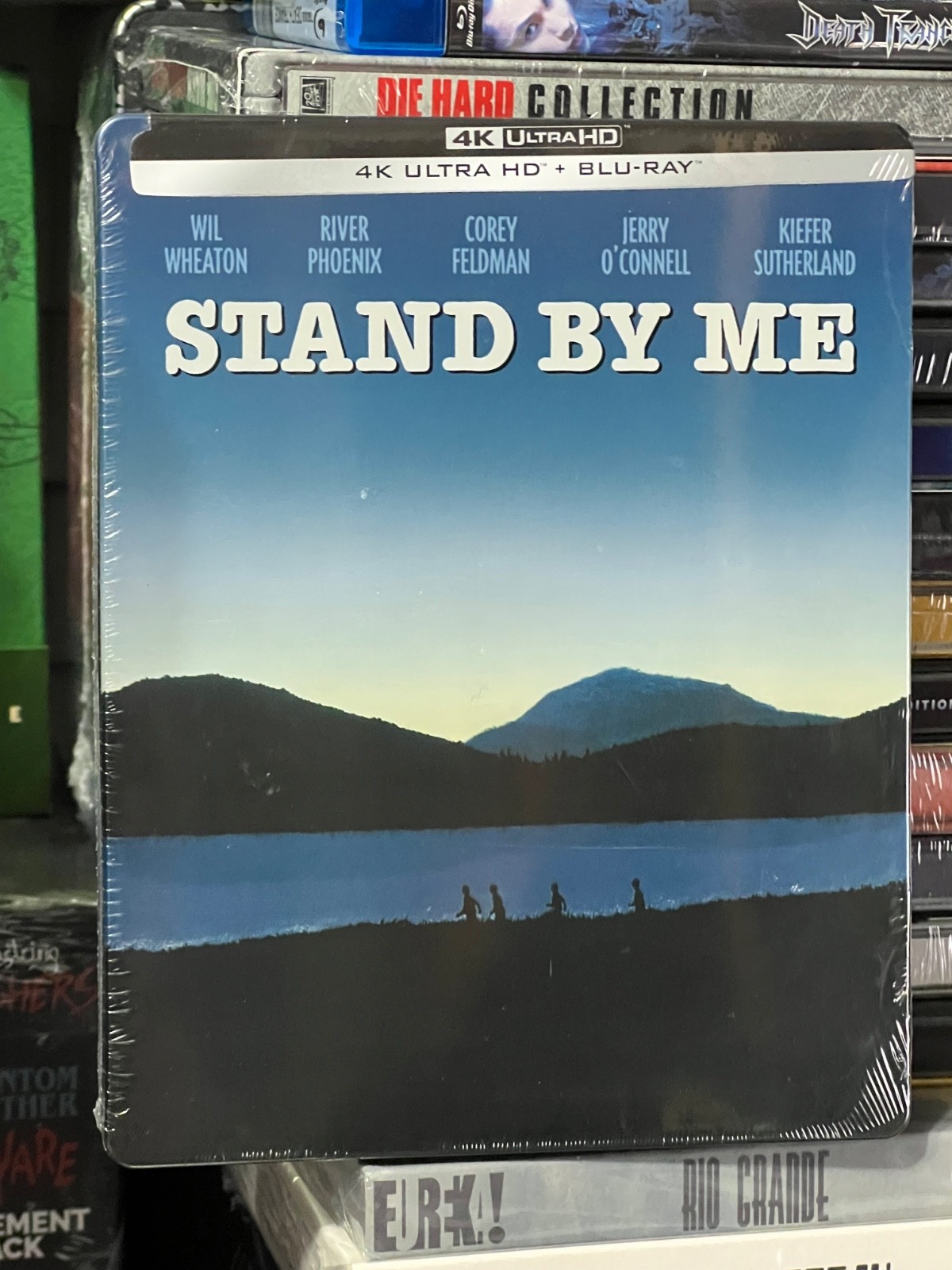 Stand By Me (4K ULTRA HD / BLU-RAY LIMITED EDITION STEELBOOK! Rob Reiner, NEW!