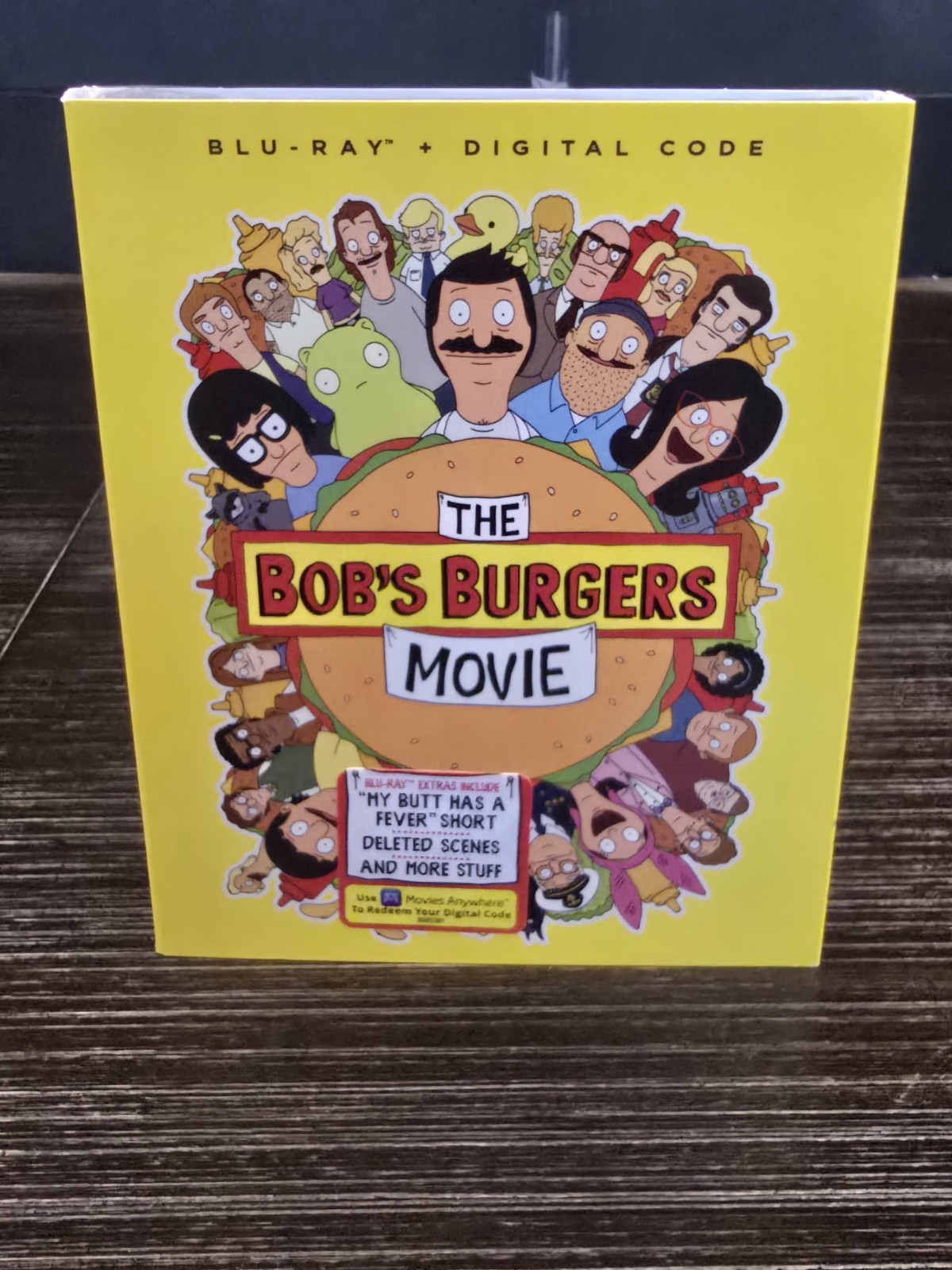 The Bob’s Burgers Movie – Blu-ray with slipcover – New