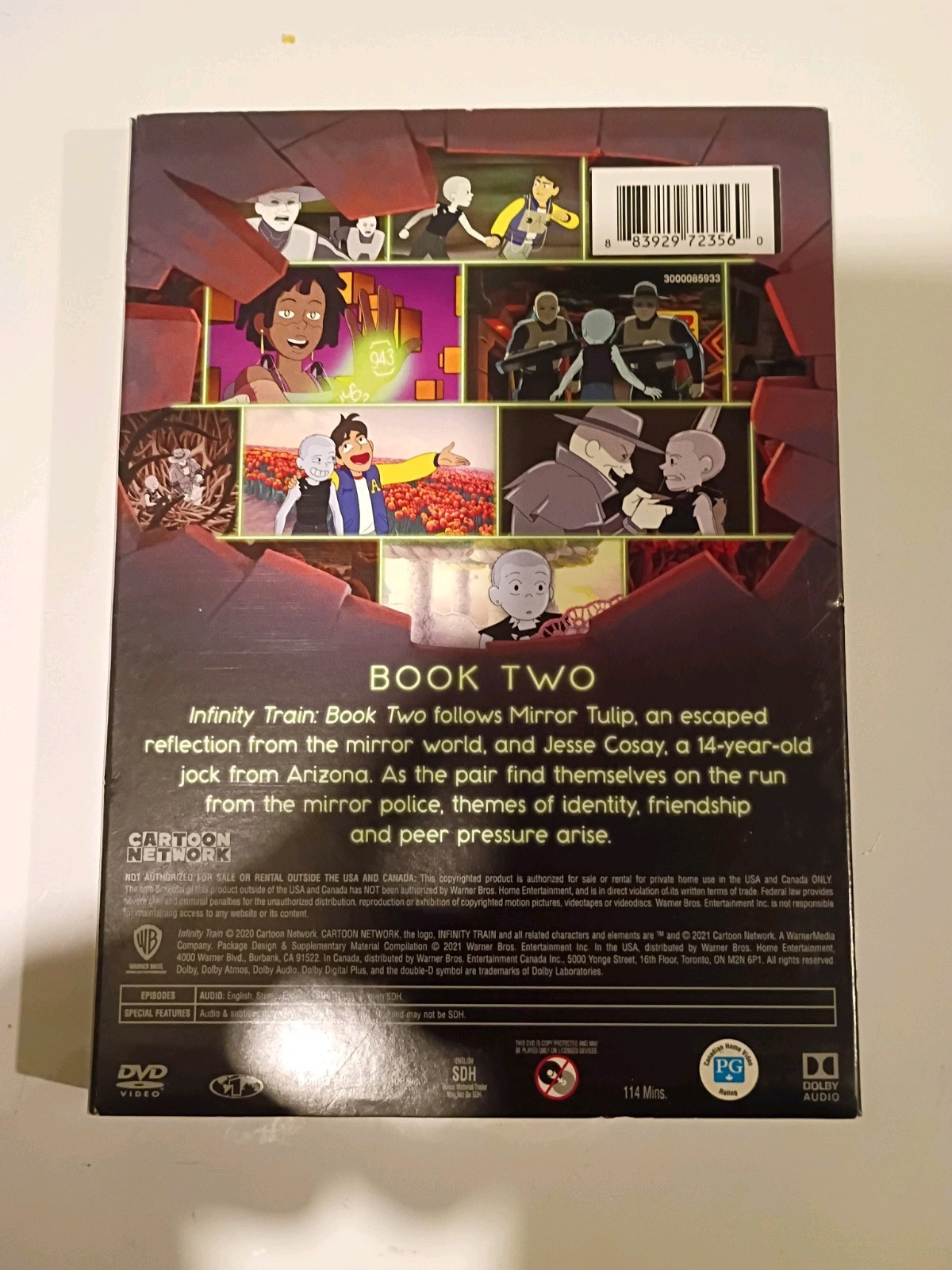 Cartoon Network Infinity Train Book Two Season 2 DVD PG 2020 114 min