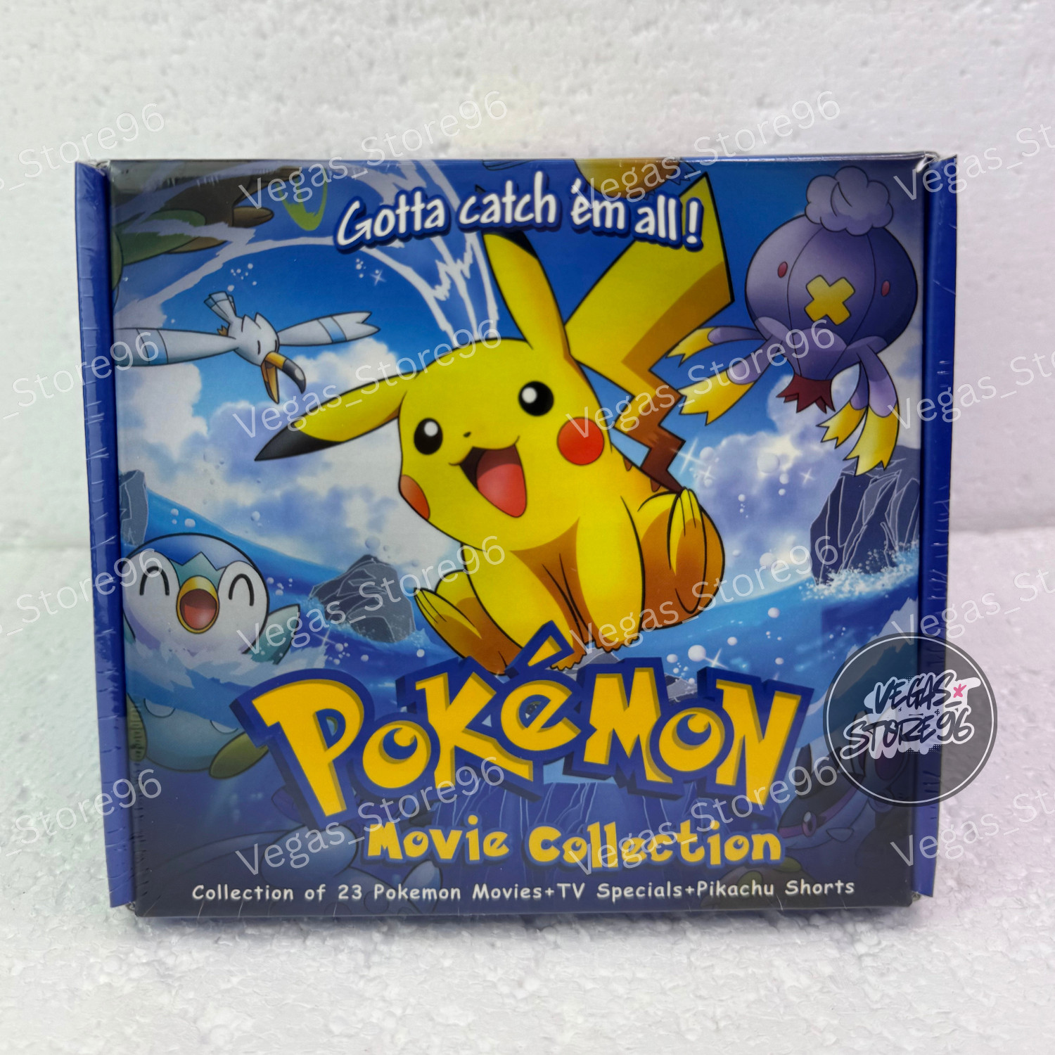 Pokemon Complete Series (Season 1-25 + 21 Movies) DVD USA English Ver All Region