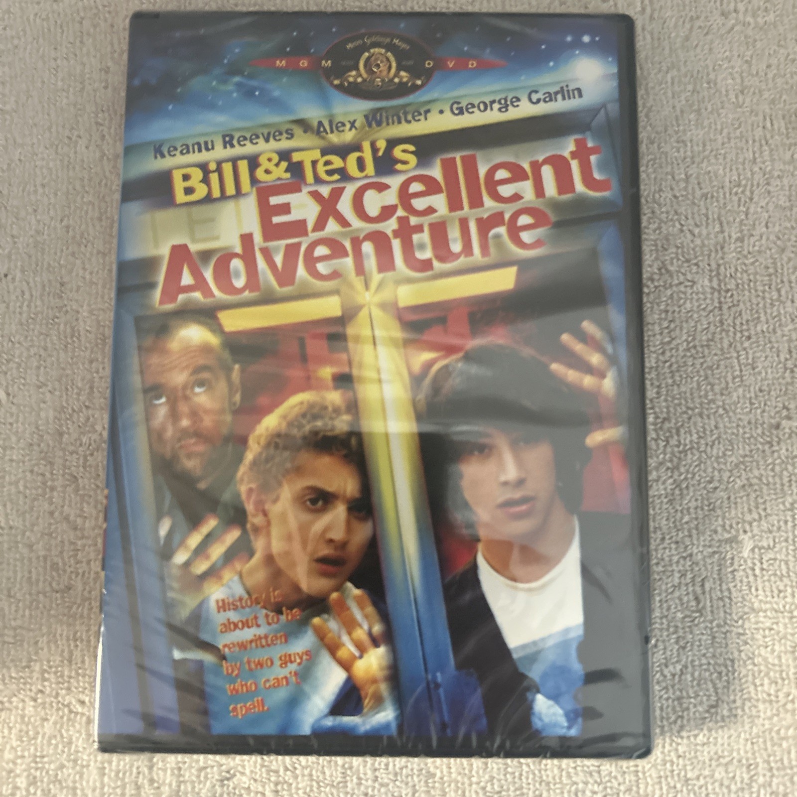 Bill and Ted’s Excellent Adventure DVD 1989 New Sealed Keanu Reeves