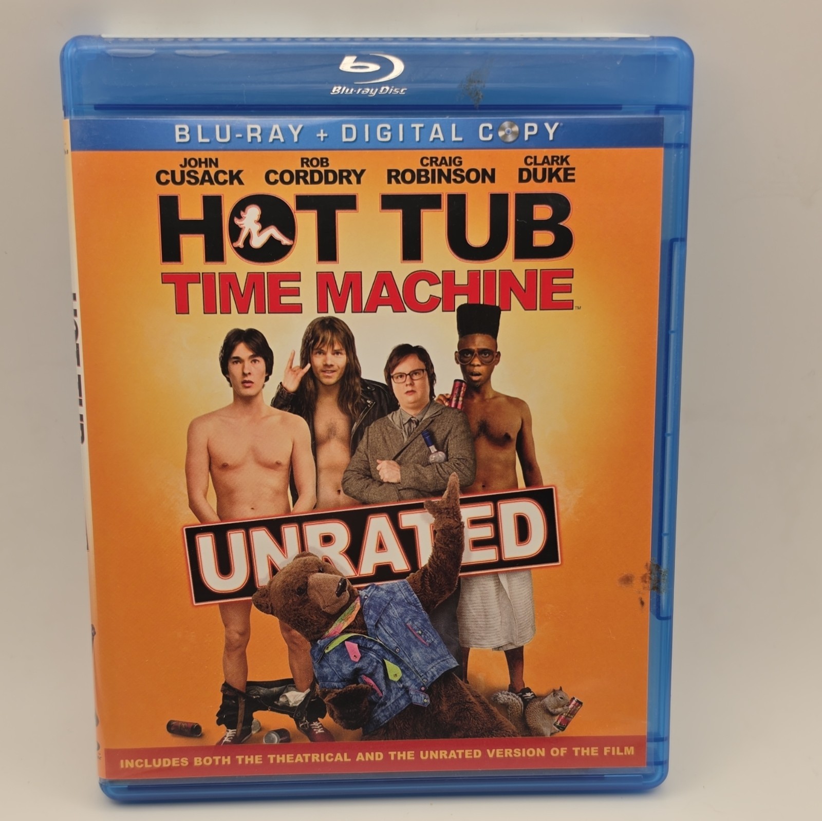 Hot Tub Time Machine Blu-ray R 2010 Unrated + Digital Copy Cusack 99 min