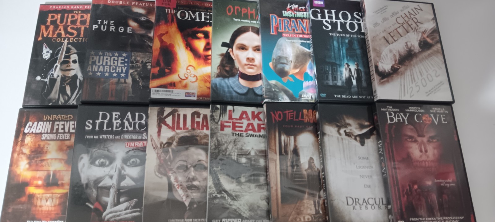 14 horror movies mix dvd lot bundle lots F 4