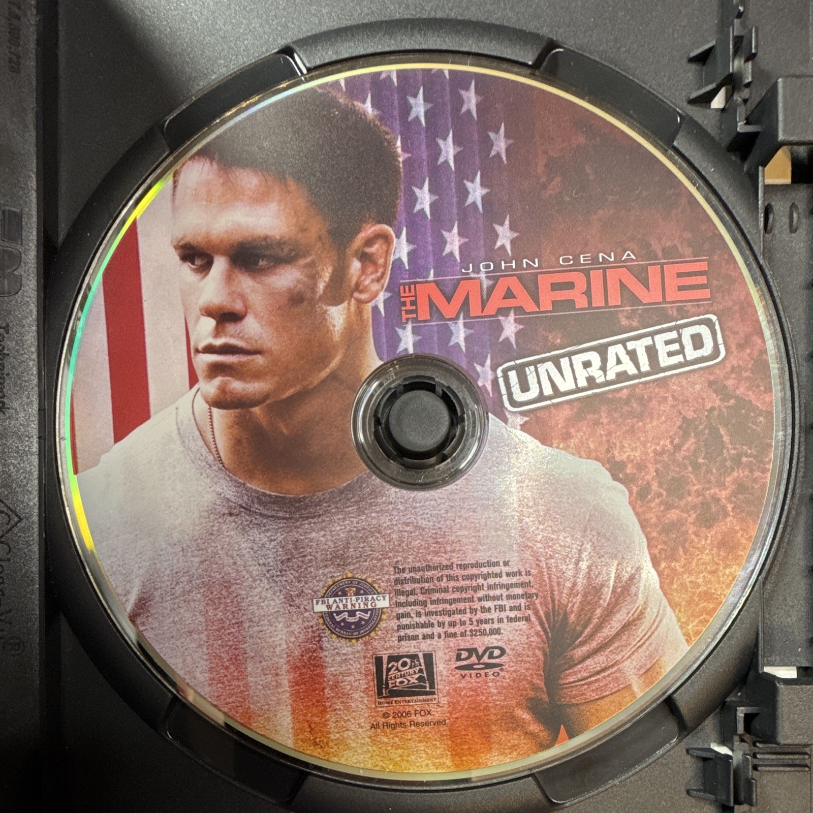 20th Century Fox The Marine Unrated Widescreen DVD John Cena, Region 1 (2006)
