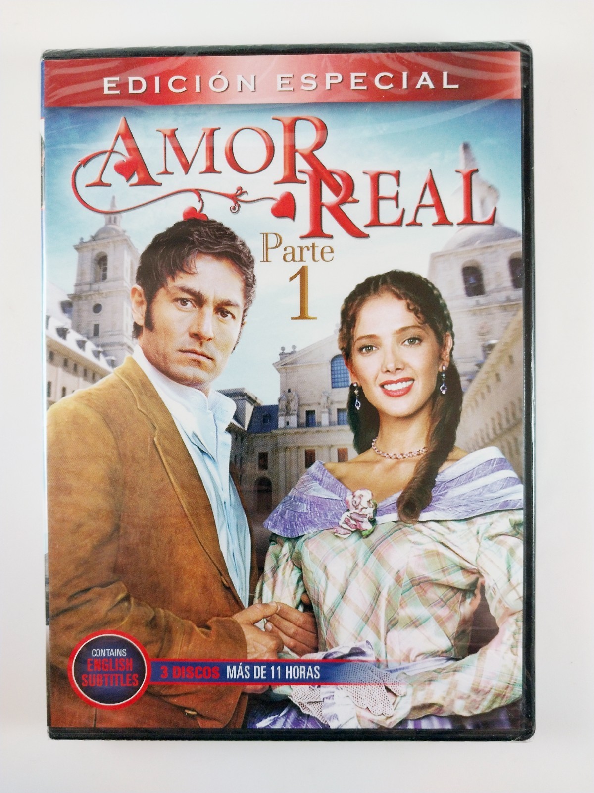 Amor Real : Part 1 (2003) Telenovela (DVD, 2013) TV6225 – 3 Discs – Sealed