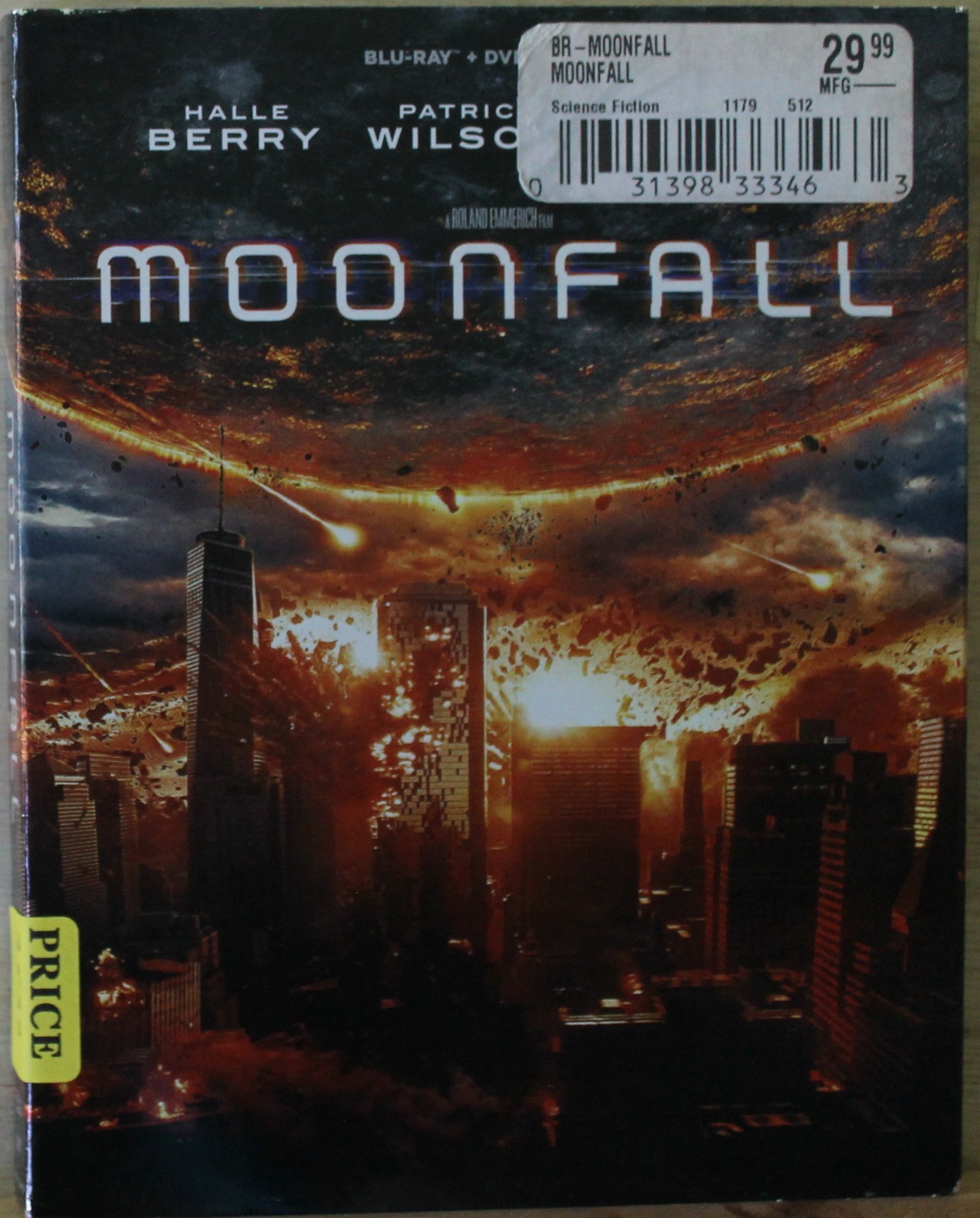Moonfall (Blu-ray+DVD+Digital) Slipcover/NEW/SEALED/3533