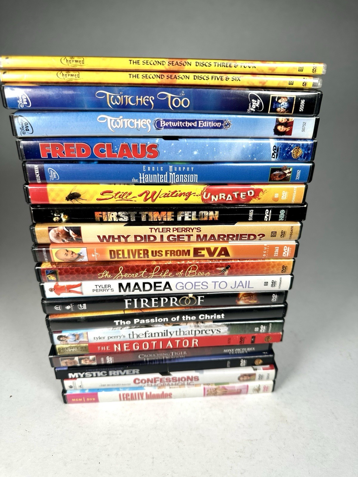 20 DVD Movie Collection Mixed Genres Drama Comedy Family Action Bundle