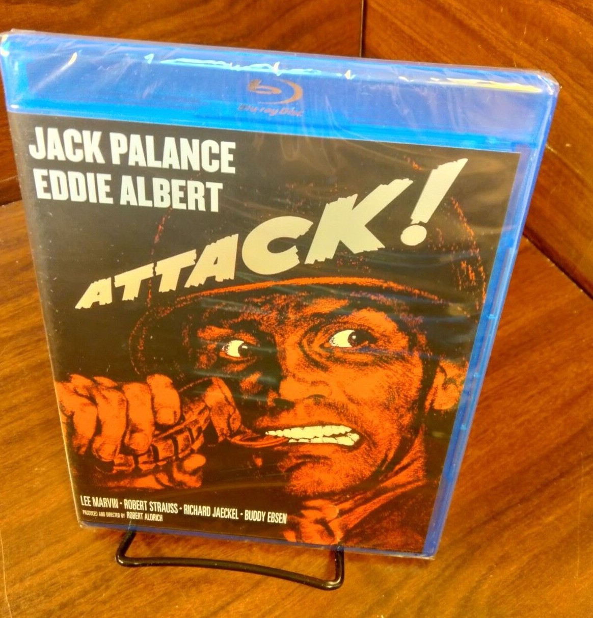 ATTACK-Kino Lorber Label Blu-ray 1956 War Drama Jack Palance & Eddie Albert -NEW