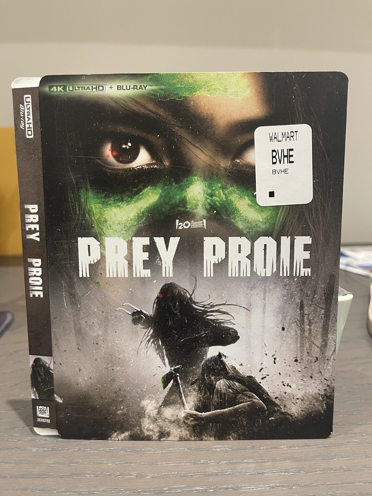 PREY “4K Cover Only” (No Disc No Case)