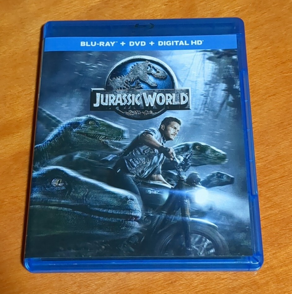 Jurassic World blu-ray Chris Pratt Bryce Dallas Howard Colin Trevorrow