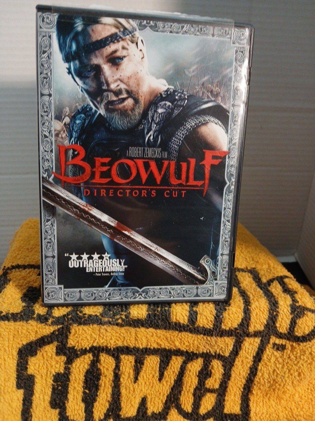 Beowulf Director’s Cut (DVD 114 Min 2008) Anthony Hopkins Angelina Jolie John…