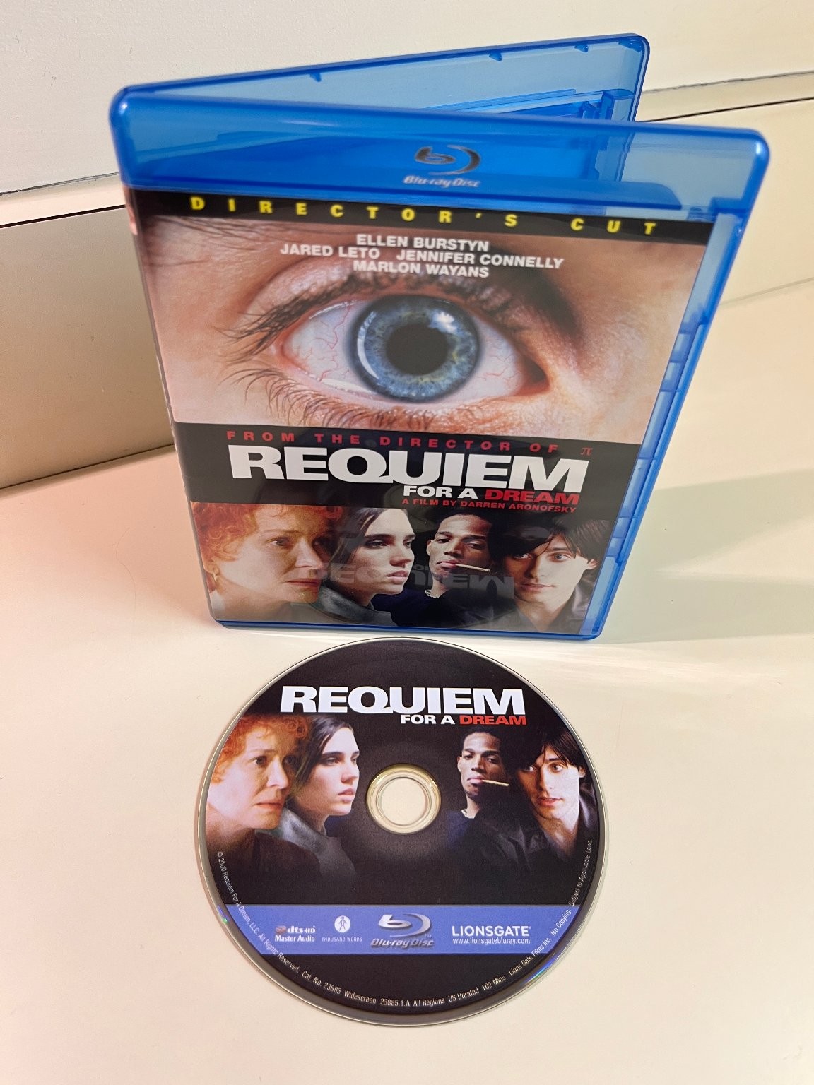 Requiem for a Dream Blu-ray, 2000, Director’s Cut, Darren Aronofsky, Bonus