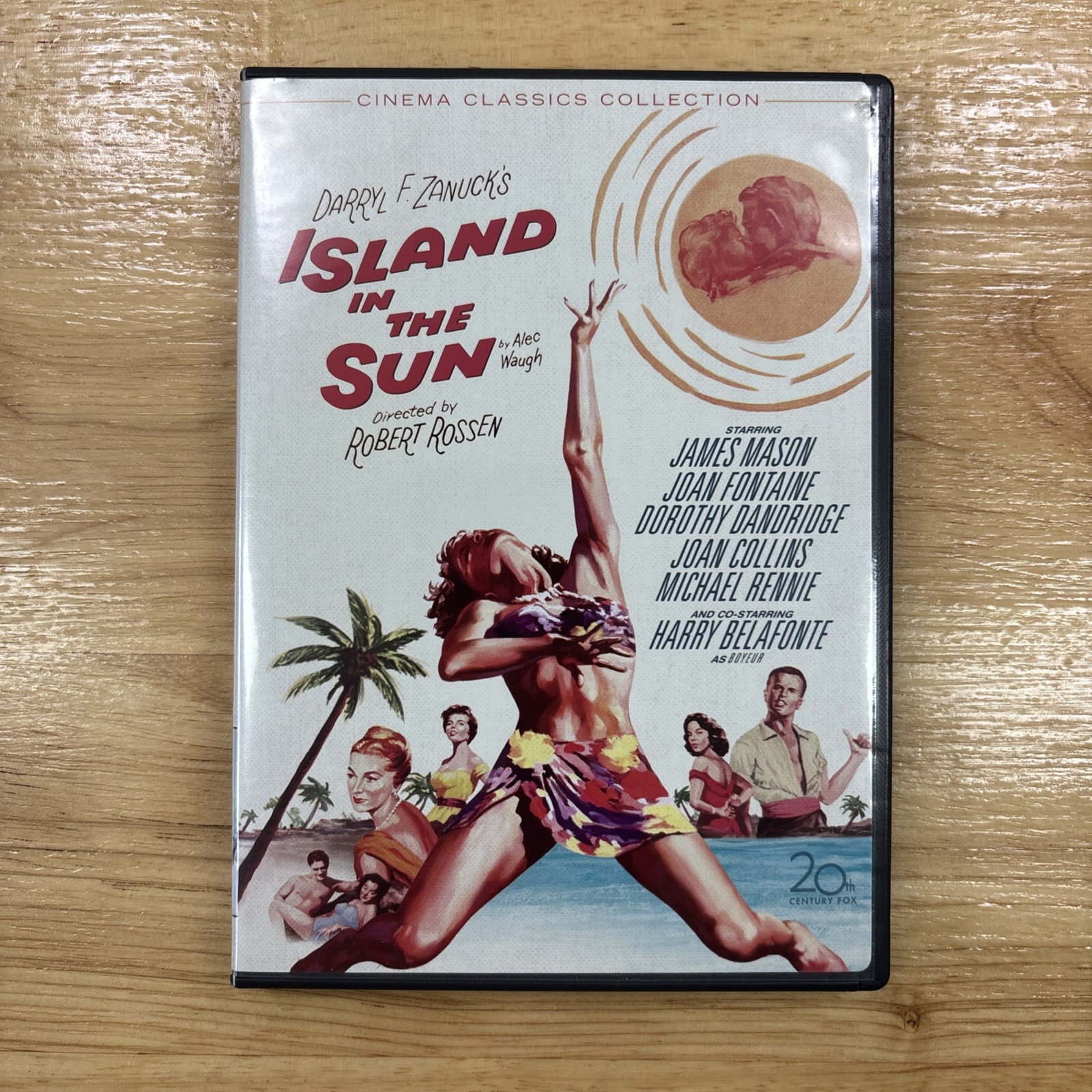Island in the Sun – 1957 (DVD, 2005, Region 1) With Insert & Lobby Cards