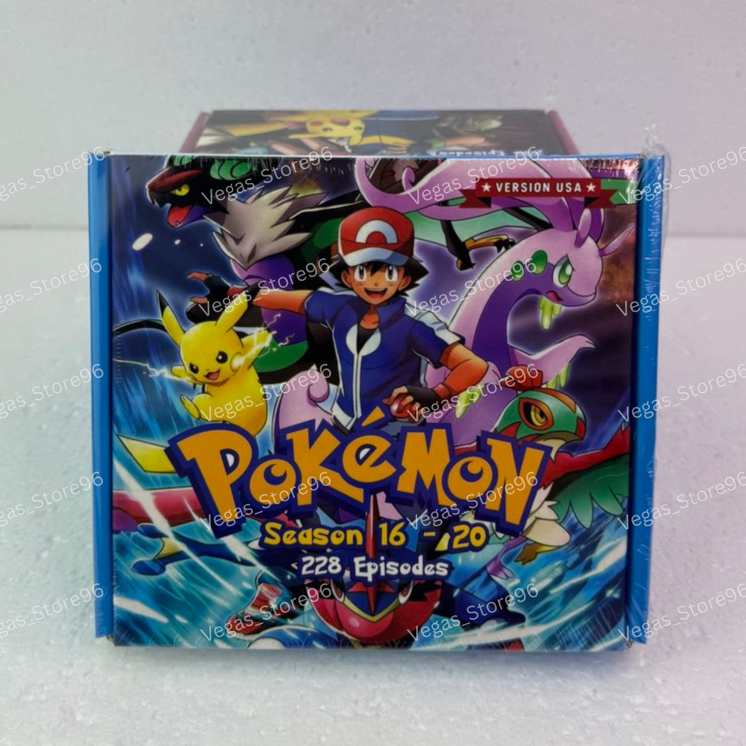 Pokemon Complete Series (Season 1-25 + 21 Movies) DVD USA English Ver All Region