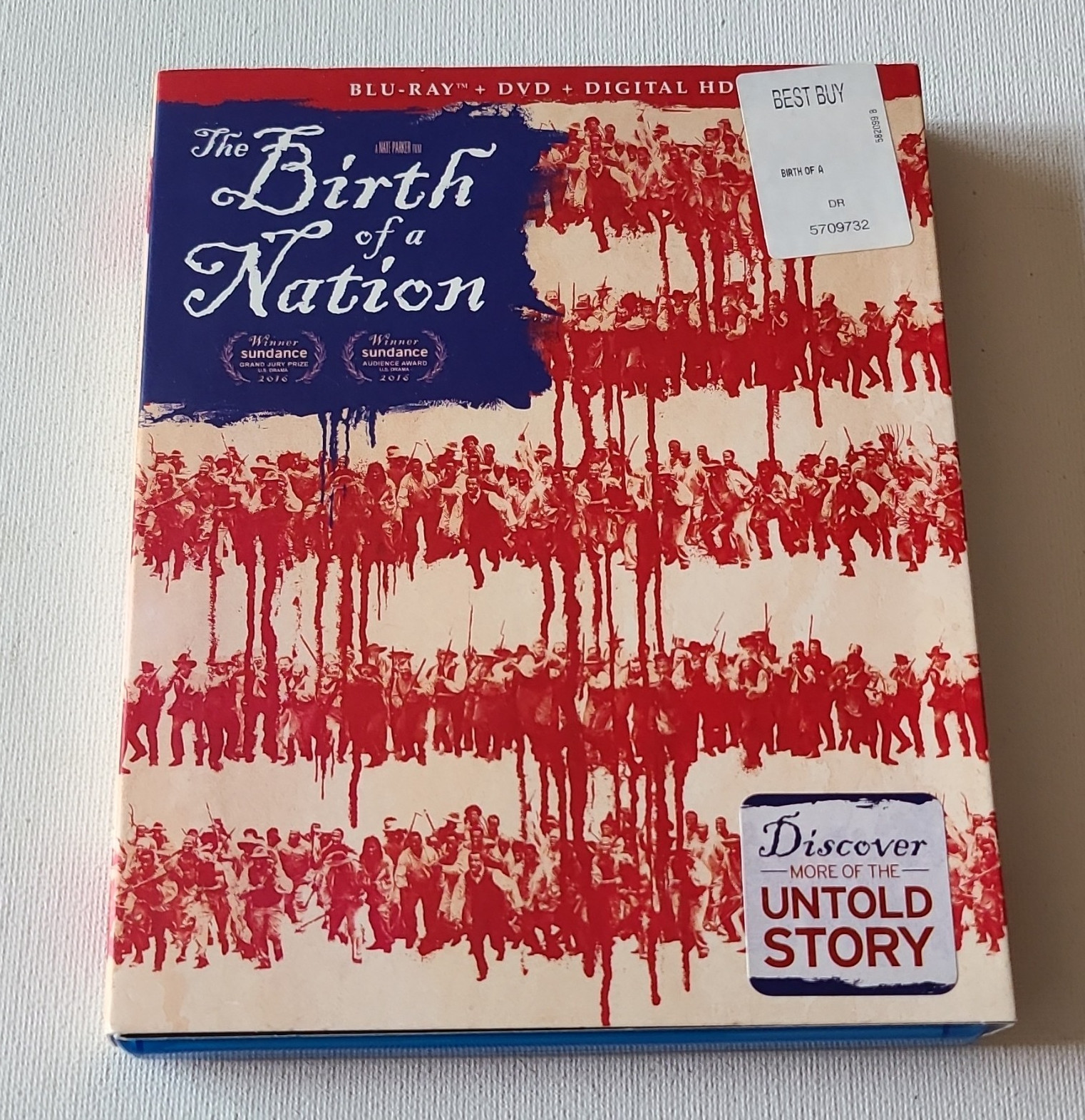 20th Century Fox The Birth of a Nation Blu-ray+DVD+Digital HD R Deleted Scenes