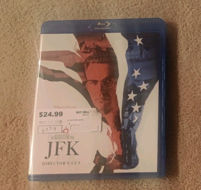 JFK Director’s Cut (Blu-ray, 2011) Like New Keven Costner, Oliver Stone