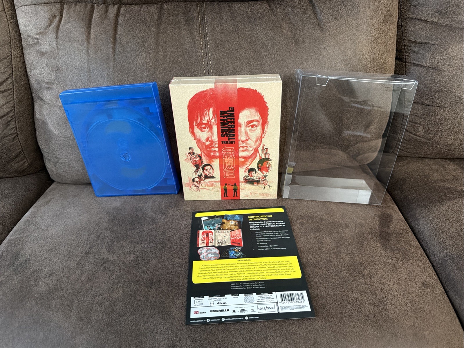 Infernal Affairs Trilogy 10413500 Protector Case 4KBluray Umbrella Ent G2U
