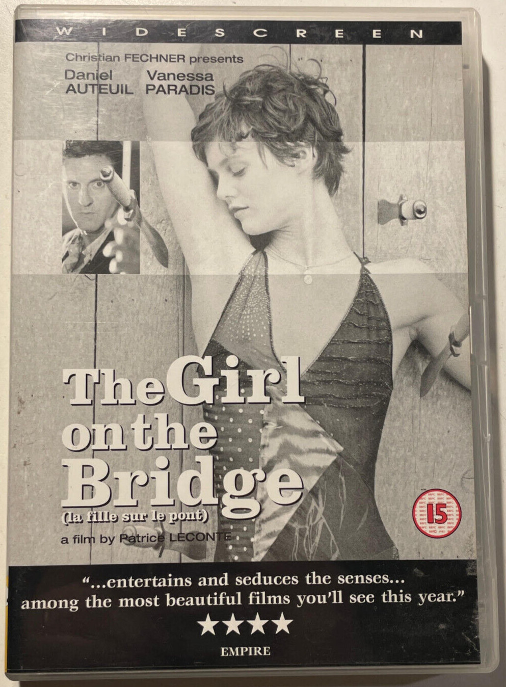 USED GOOD The Girl on the Bridge REGION 2 DVD Pathe Daniel Auteuil