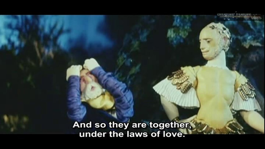 A MIDSUMMER NIGHT’S DREAM (1959, Czech puppetation)