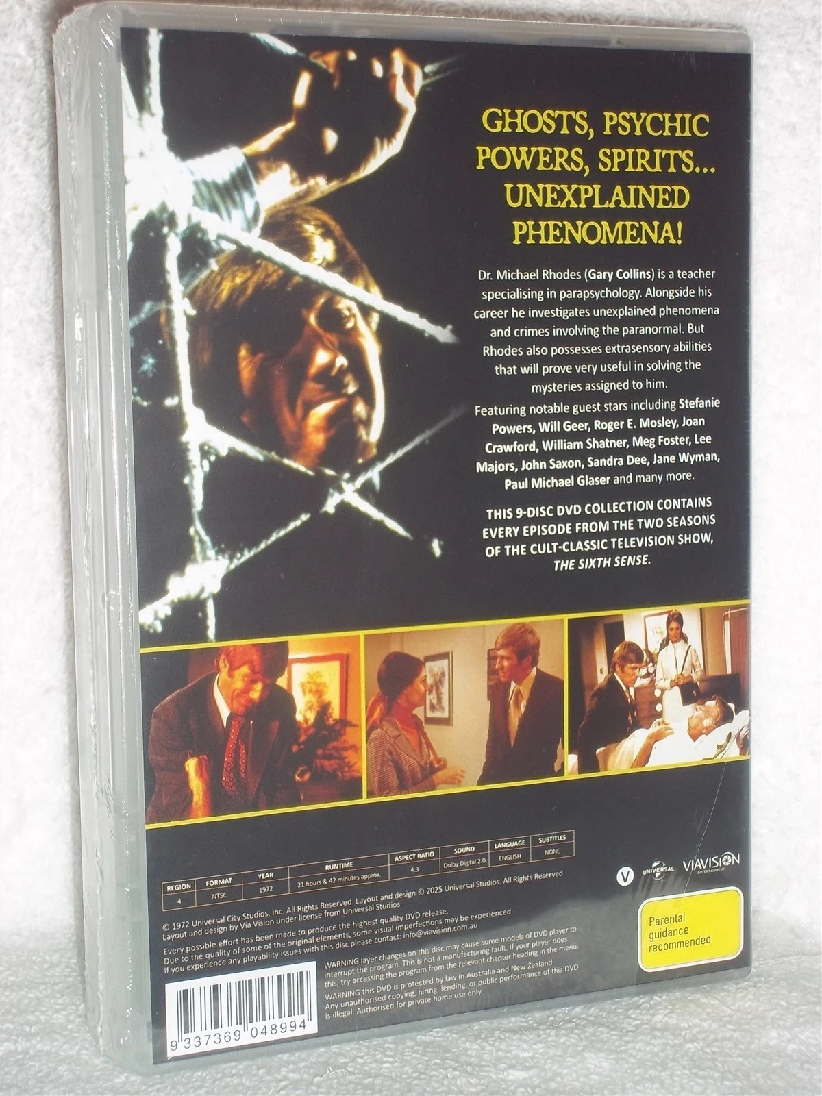 THE SIXTH SENSE (1972) The Complete Series DVD Set NEW (USA Compatible)
