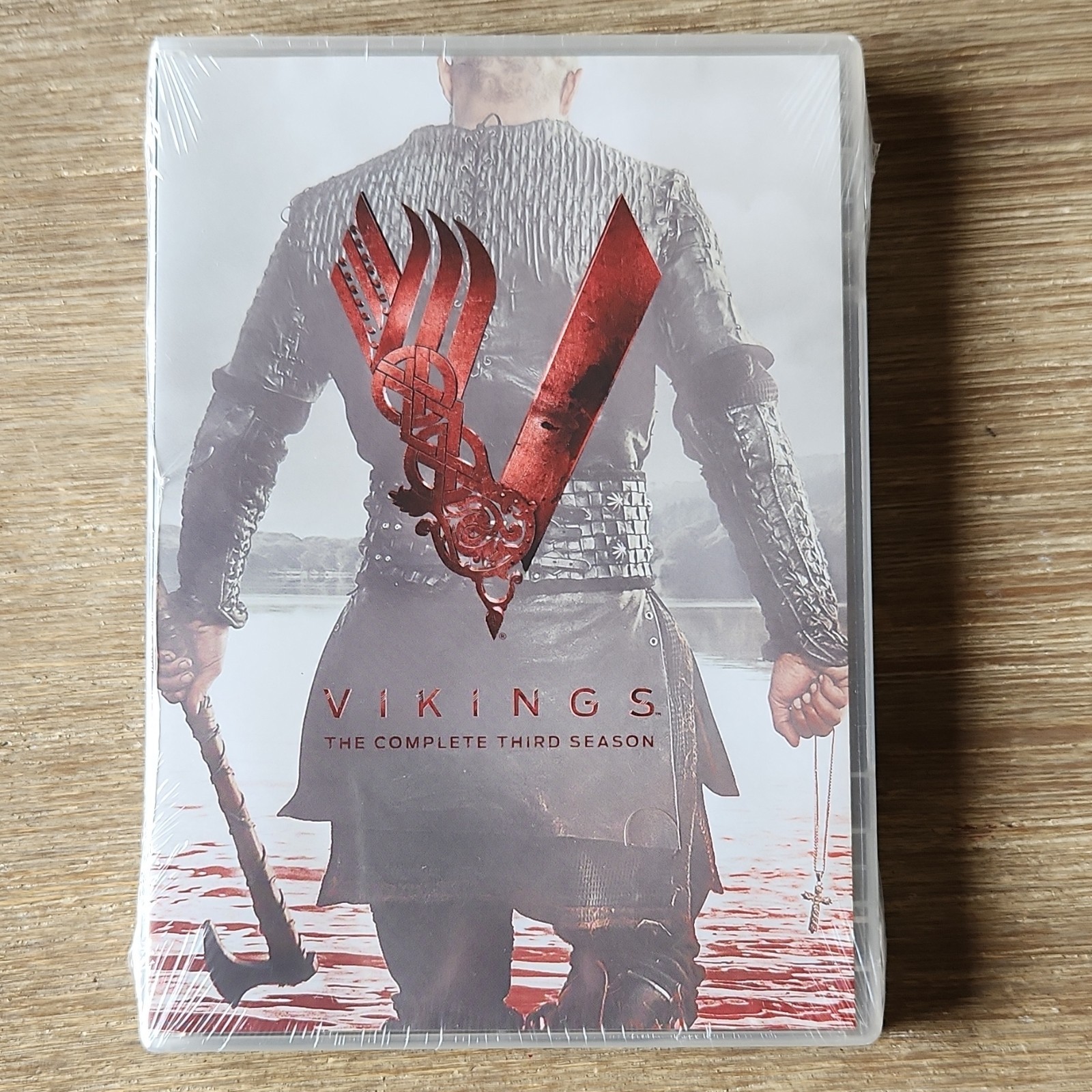 MGM Vikings Complete Third Season DVD Box Set 1.78:1 Region 1 English French Sp…