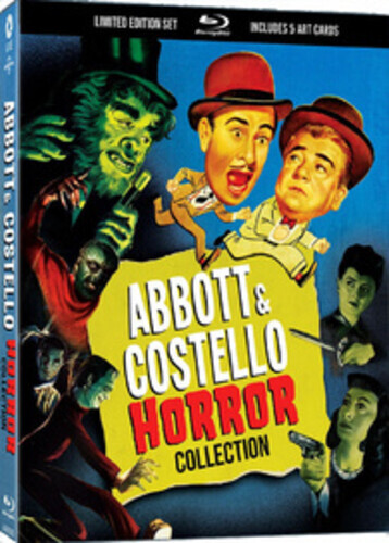 Abbott & Costello Horror Collection (1948-1955) [New Blu-ray] Ltd Ed, Lenticul