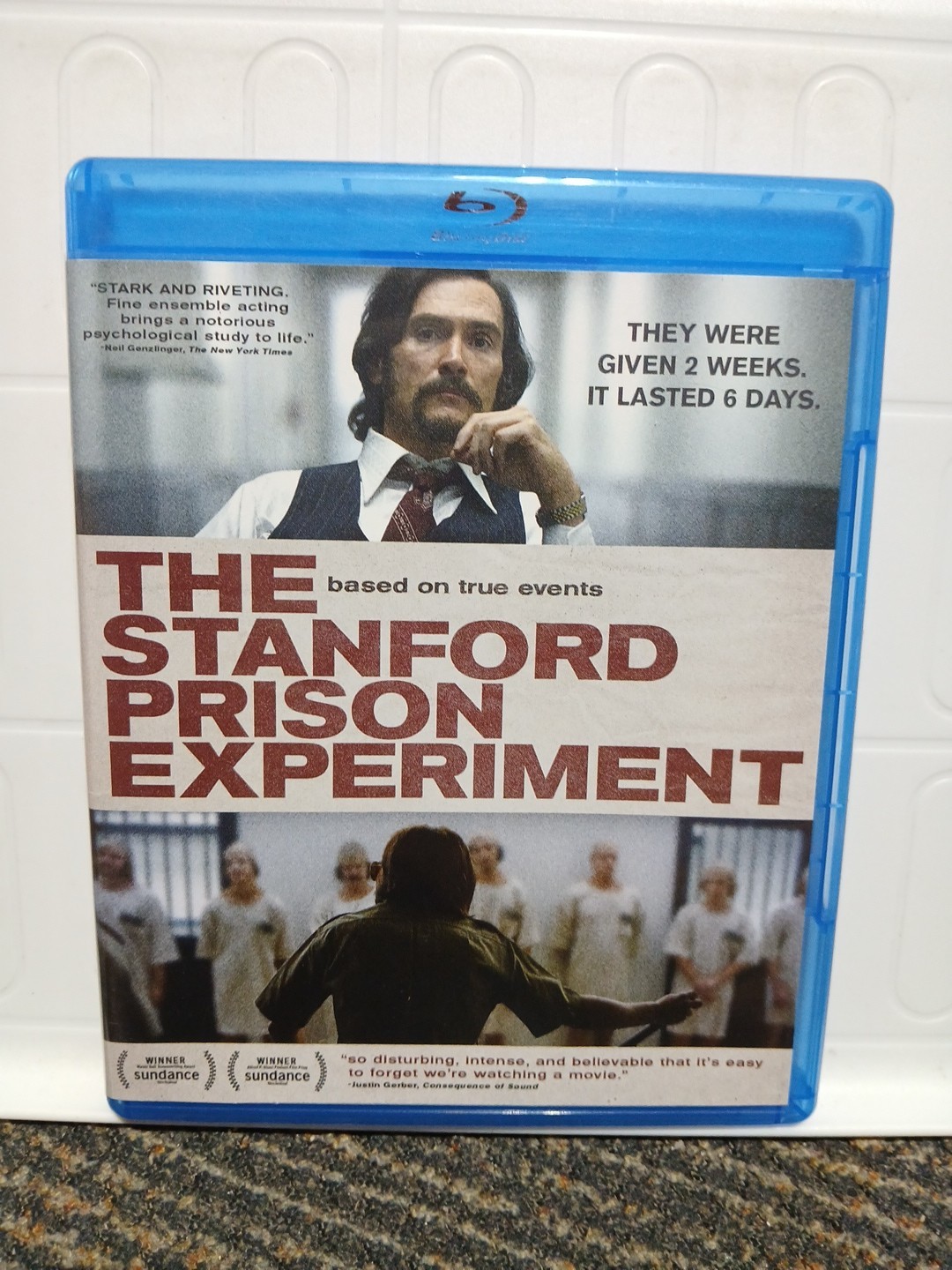 The Stanford Prison Experiment (Blu-ray, 2015) Billy Crudup, Ezra Miller