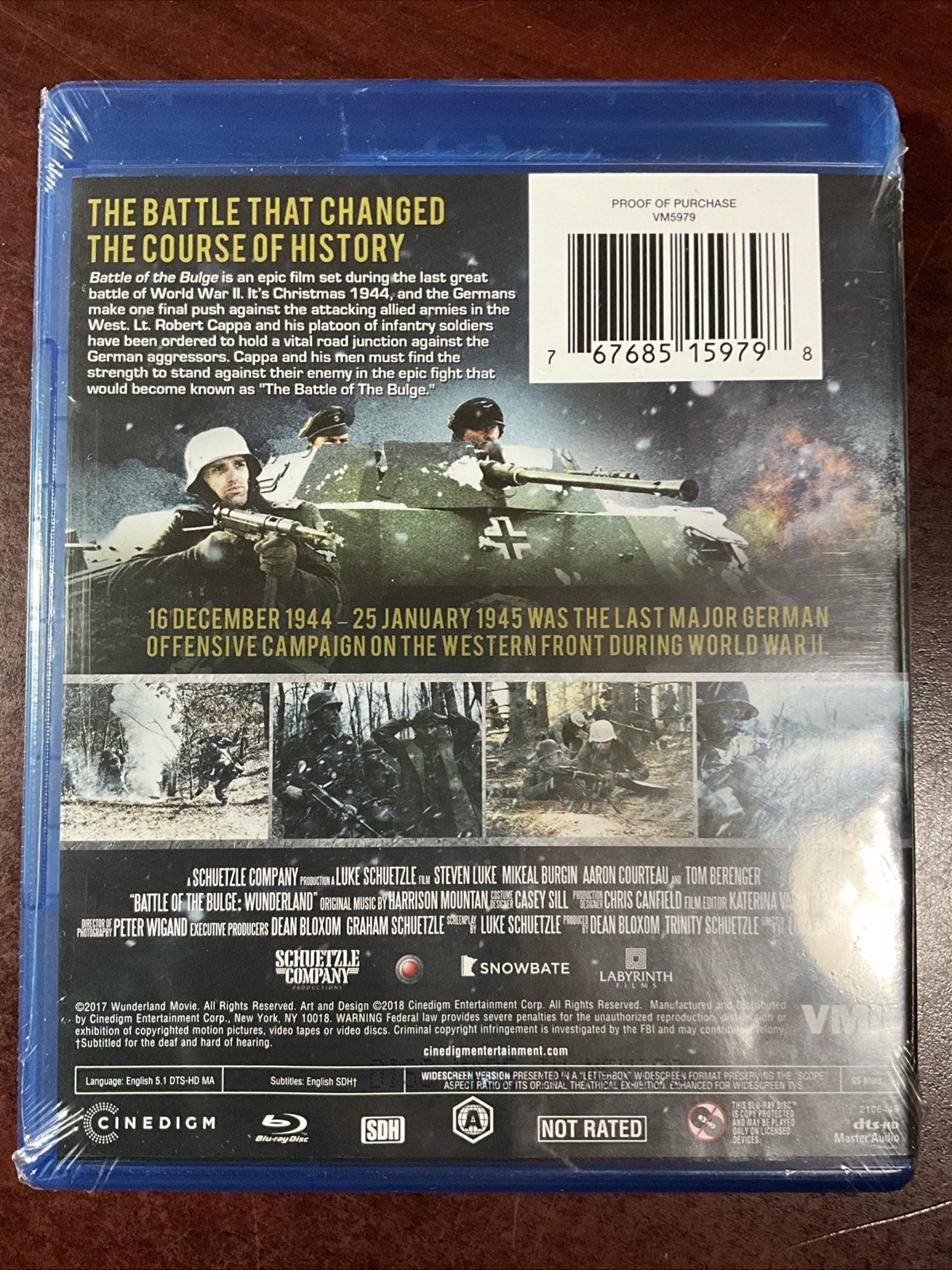 Battle of the Bulge: Wunderland (Blu-ray, 2018)