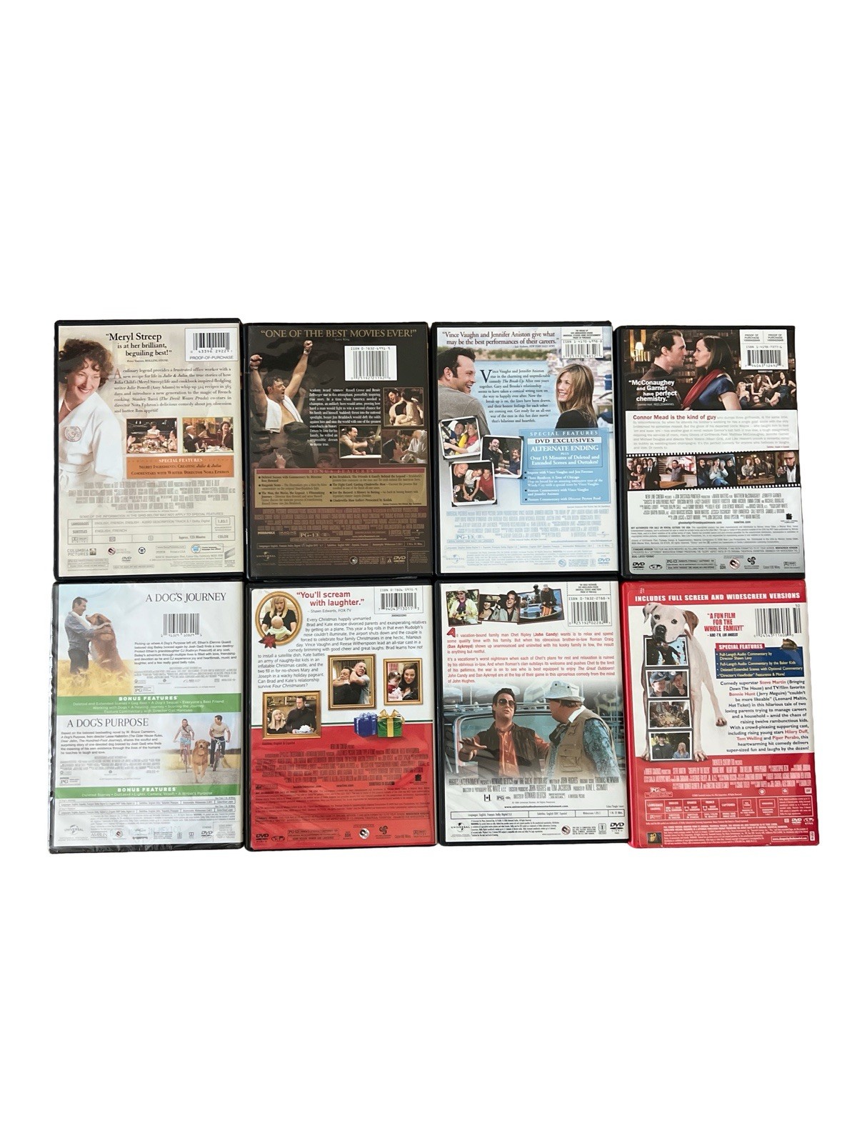 DVD’s Assorted – Comedy, Romance, Drama + More (Lot of 8) (See pics)