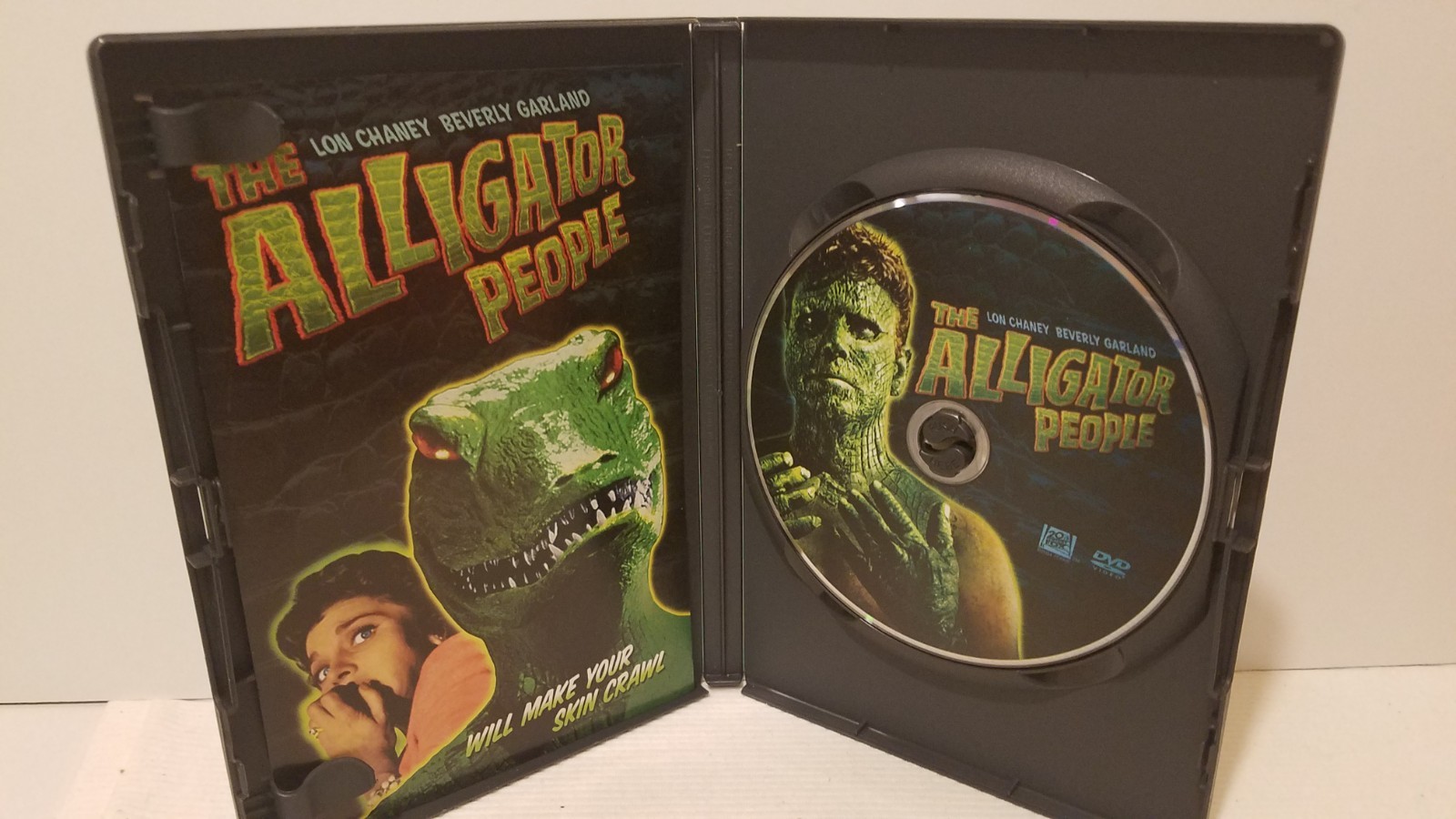 THE ALLIGATOR PEOPLE (1959) Lon Chaney – Beverly Garland 2.35:1 WIDESCREEN DVD