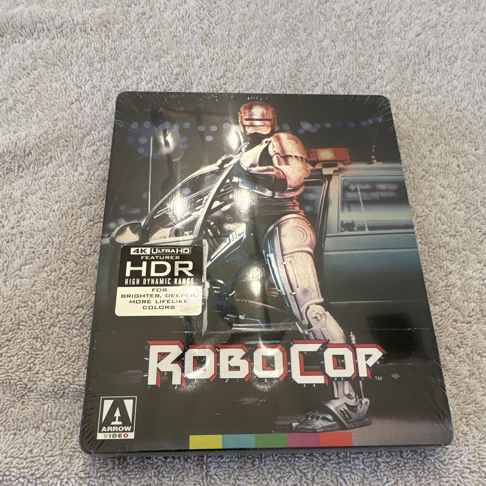 Arrow Video RoboCop 4K UHD Blu-ray Steelbook Limited Edition HDR R 103 min