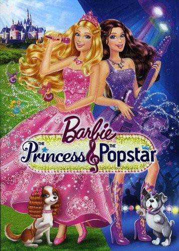 Barbie: The Princess & The Popstar [DVD] [*READ* Ex-Lib. DISC-ONLY]