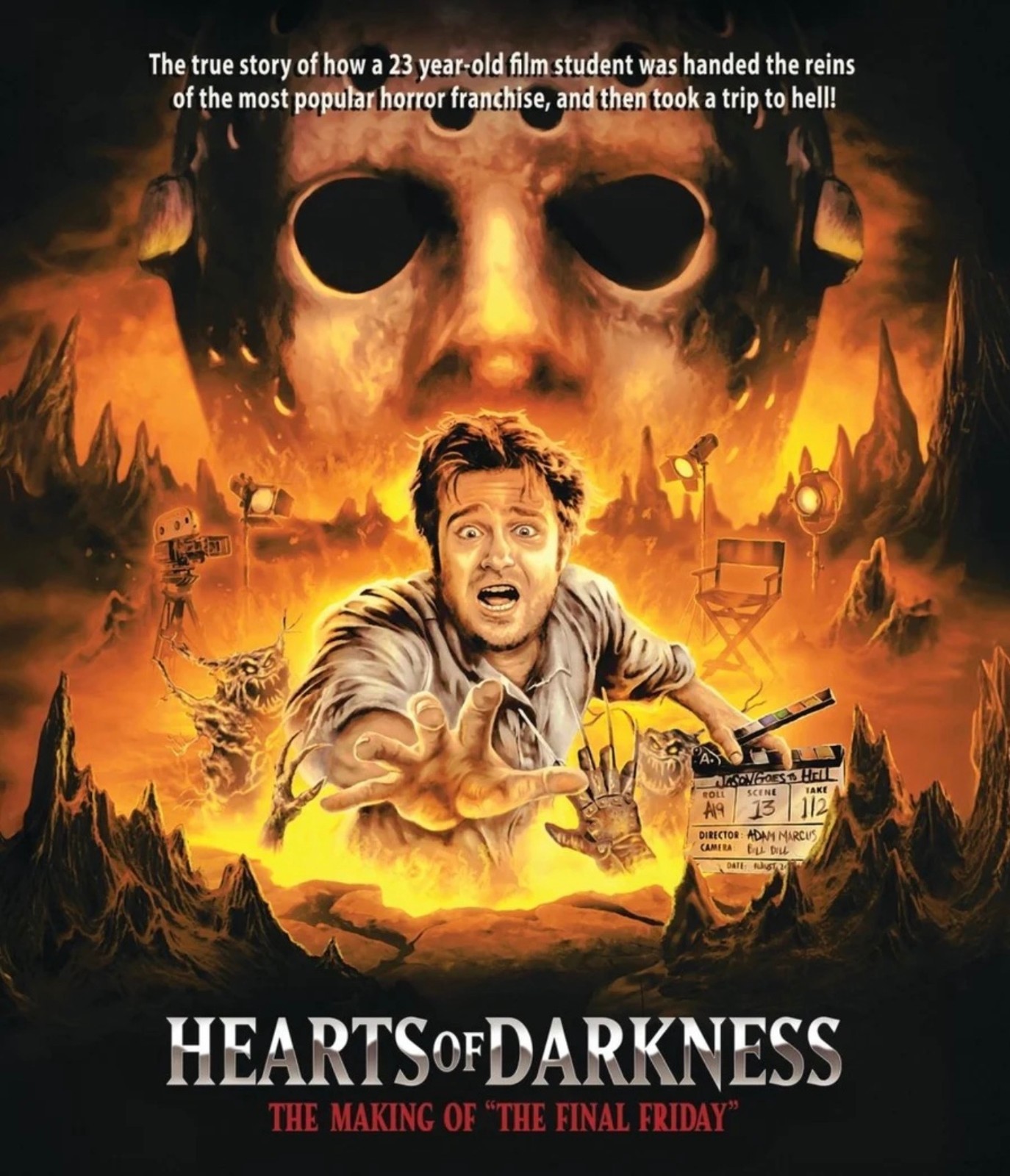 Hearts of Darkness The Making of the Final Friday Slip Cover 2025 Synapse Films