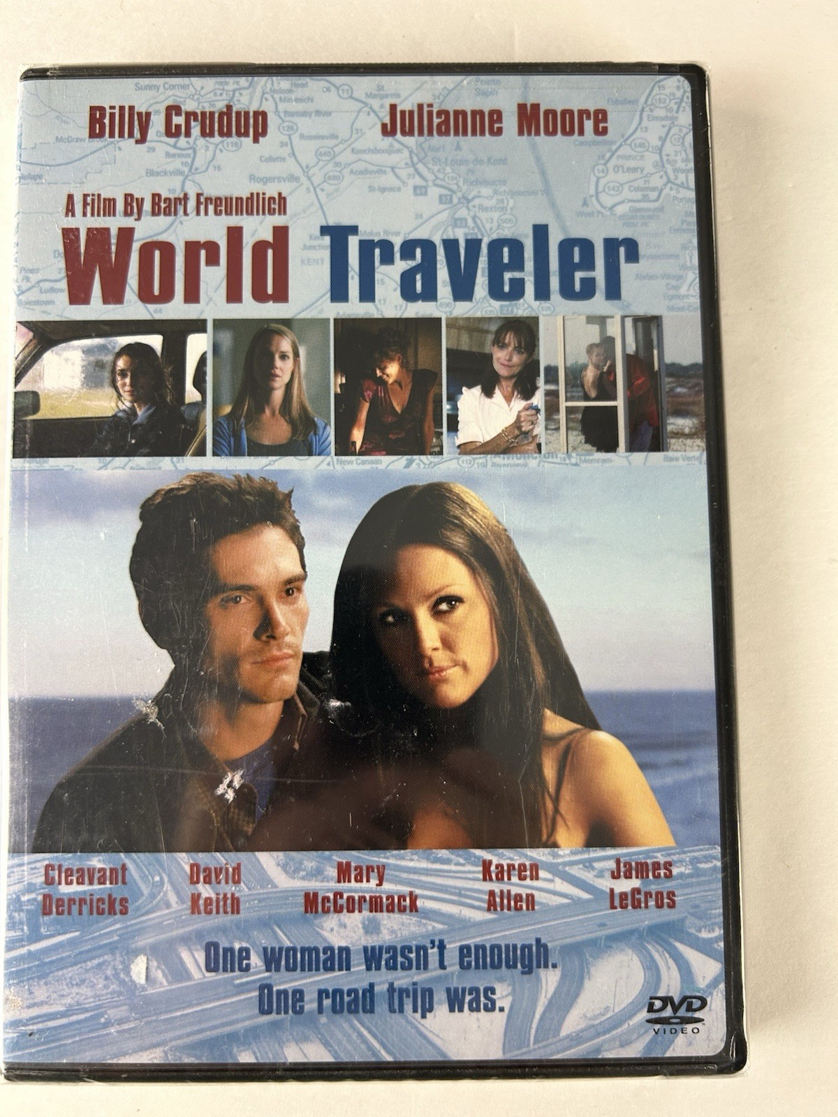 World Traveler DVD Julianne Moore Billy Crudup Widescreen New Sealed