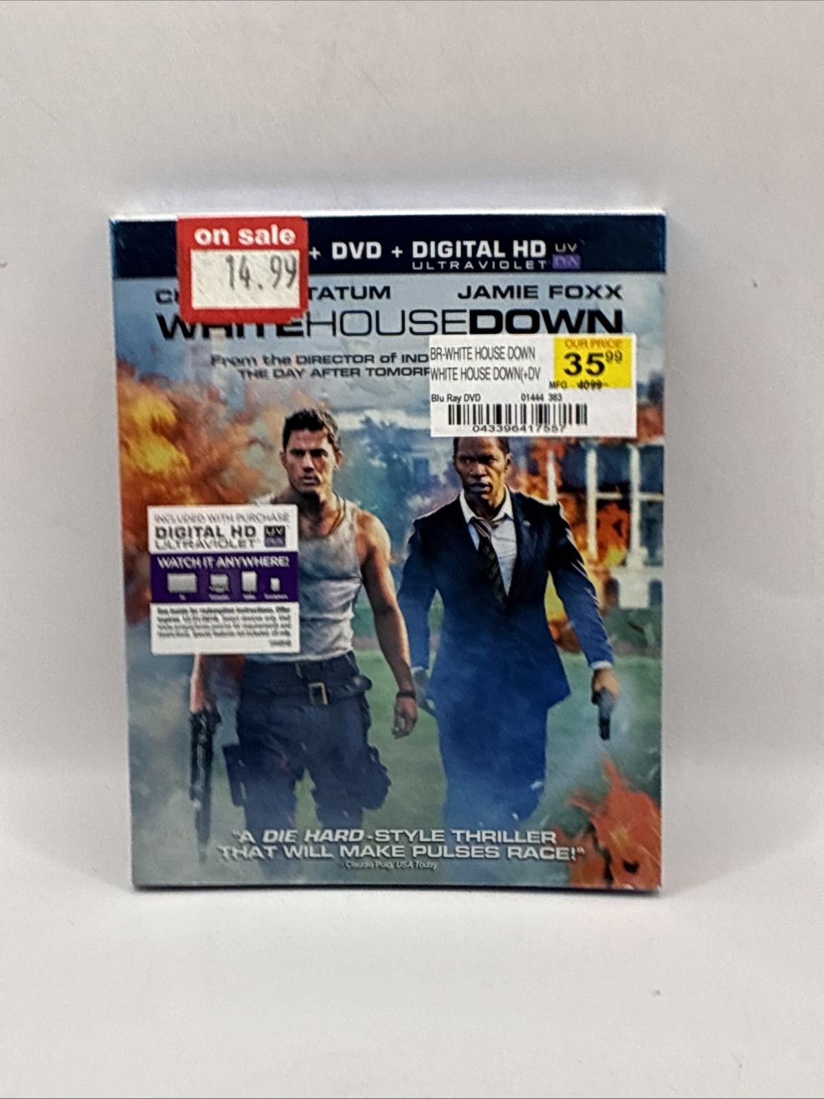 White House Down (Blu-ray, 2013). Brand New Jamie Foxx Channing Tatum A10
