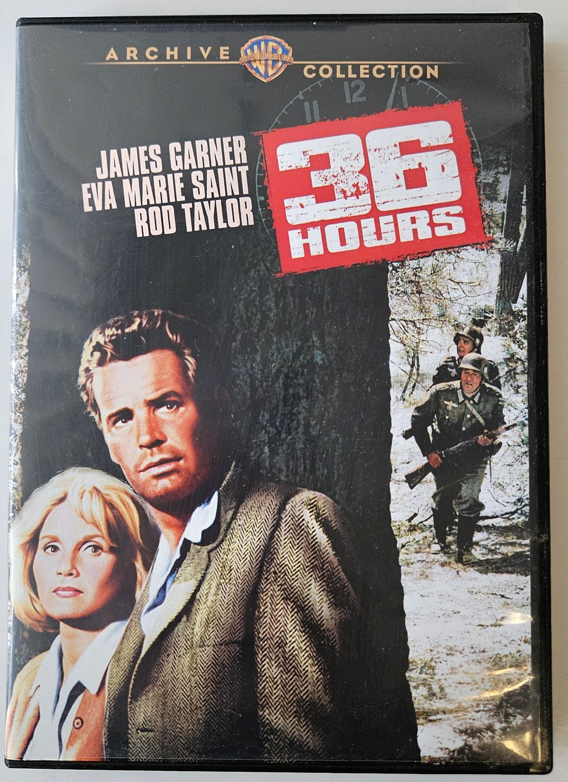 36 Hours DVD James Garner Eva Marie Saint WW 2 Spy Story 1964 B&W 115 Min.