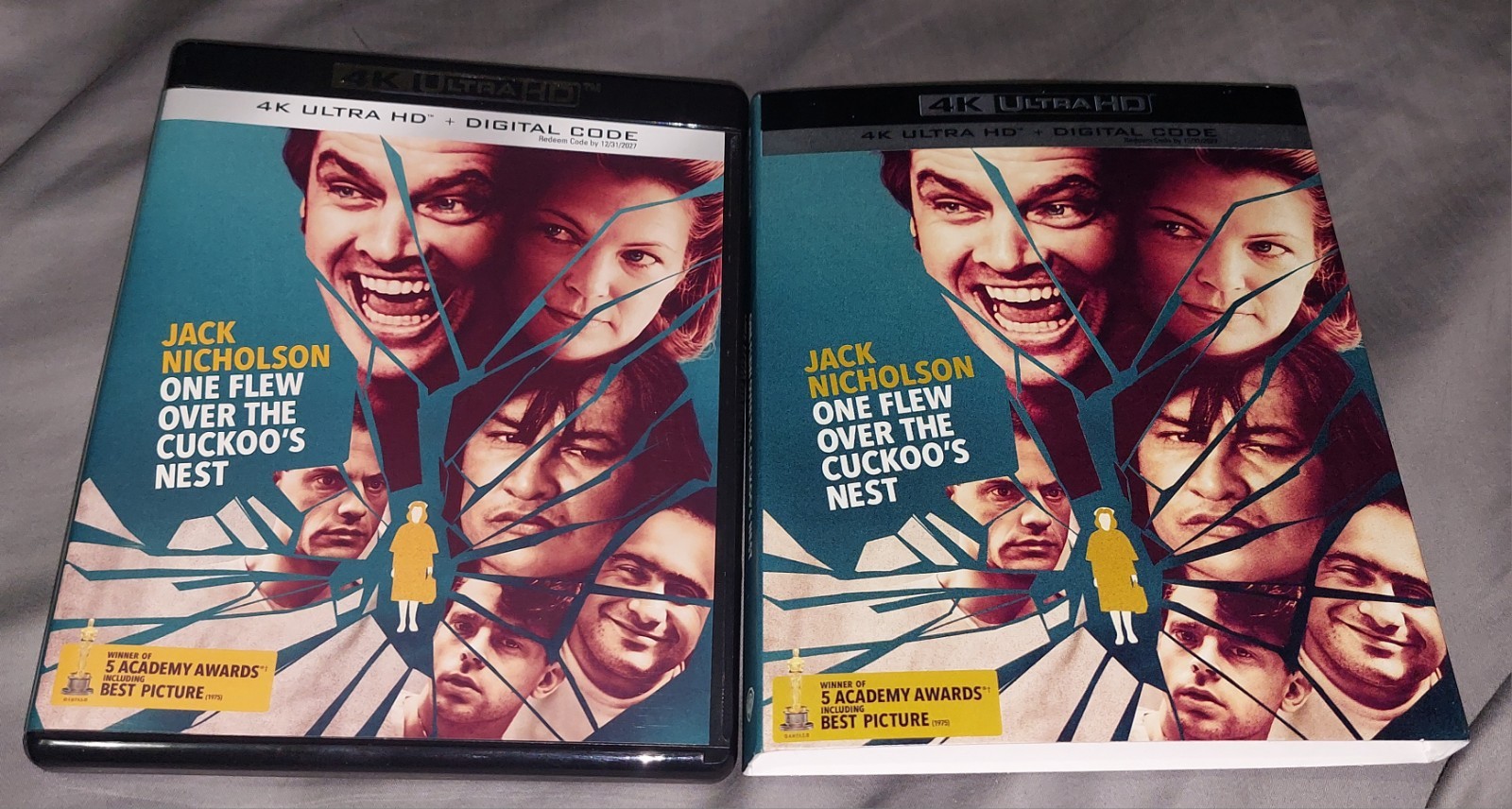 One Flew Over the Cuckoo’s Nest (1975, 4K UHD) With Slipcover