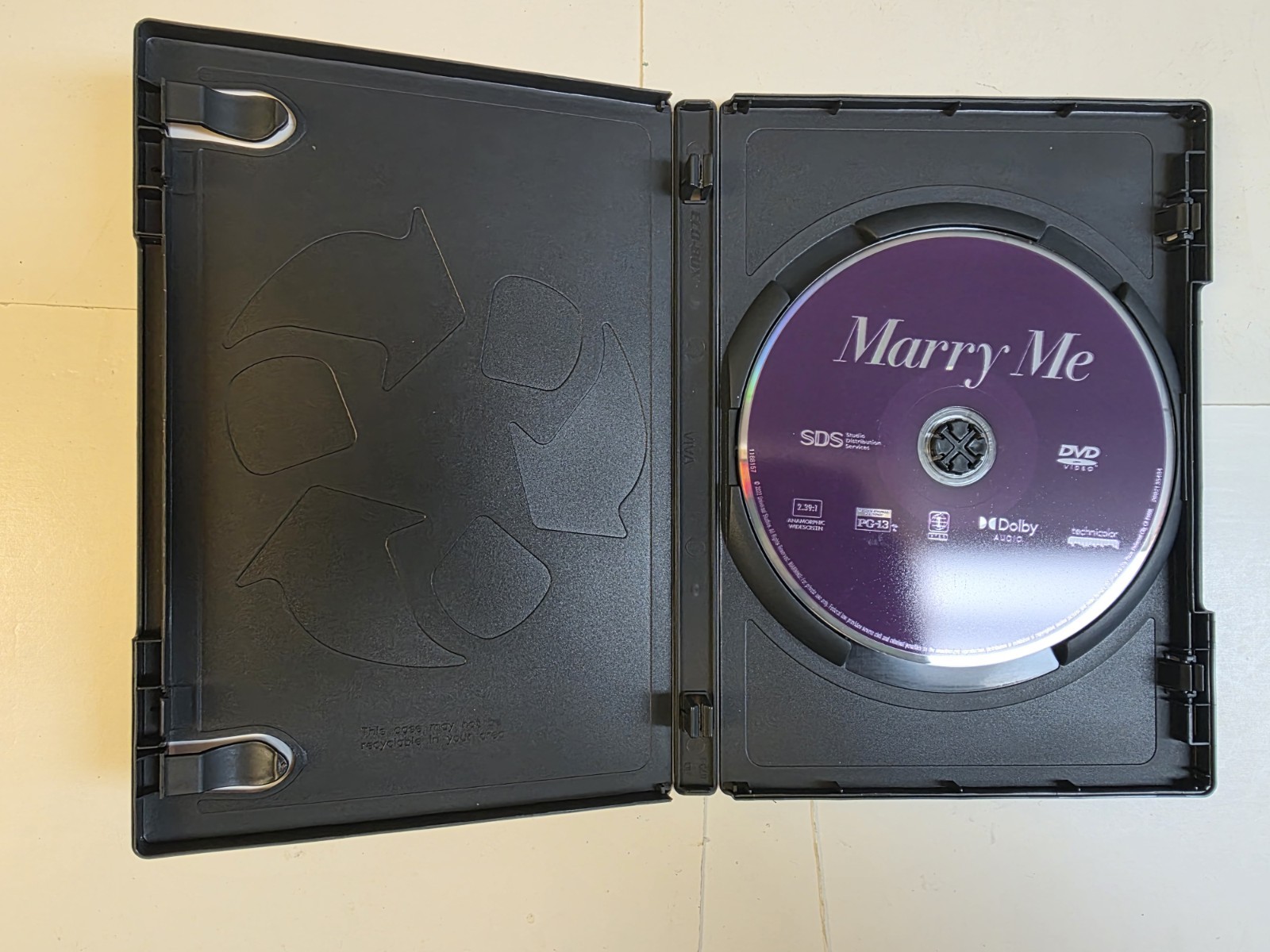 Marry Me – JENNIFER LOPEZ – OWEN WILSON – MALUMA (DVD, 2022) A22