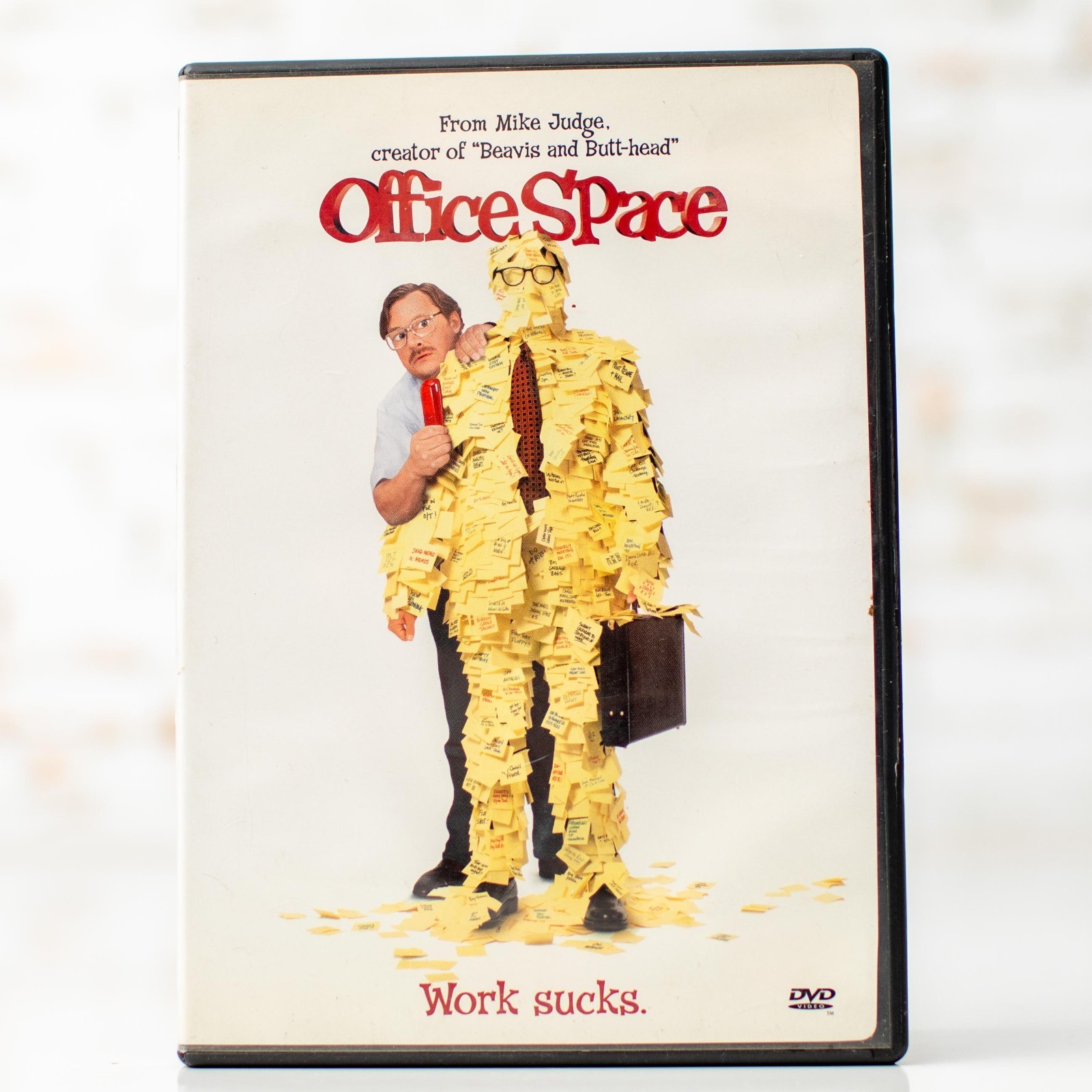 Office Space DVD 1999 Mike Judge Jennifer Aniston Ron Livingston Comedy