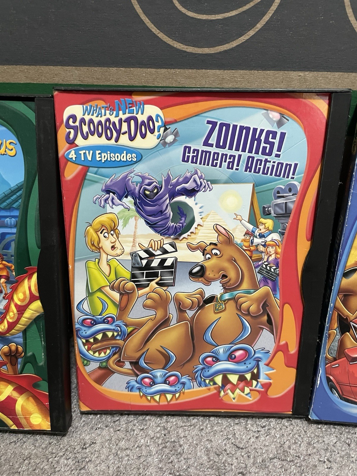 What’s New Scooby Doo DVD Lot Of 3 Untested Route Scary Six Monstrous Tales