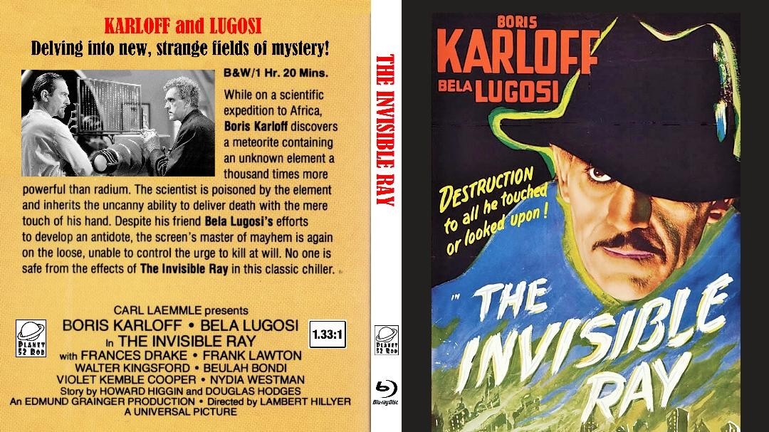 The Invisible Ray (1936) 1080P BLURAY FILM CLASSIC