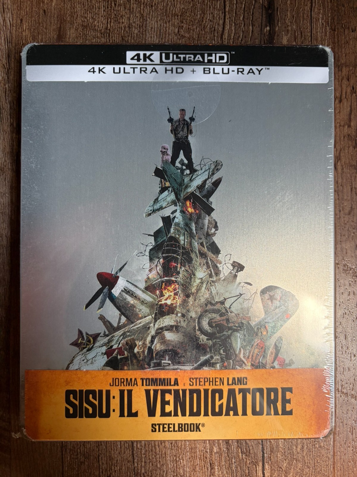 SISU: Road to Revenge w. Steelbook (4K UHD + Blu-ray, EU Import, Region Free)